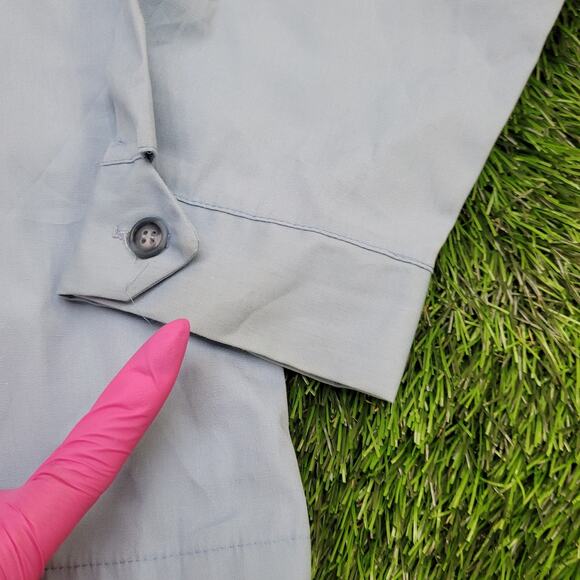 Vintage 70s MOD Jacket Large 24x25 Boxy Baggy - Picture 8 of 13